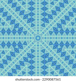 Composición de vectores de patrones periódicos geométricos contemporáneos. Sencillo motivo de alfombra. Fondo geométrico estilizado. Huella folclórica de Azulejo. Tapa de moda de belleza.