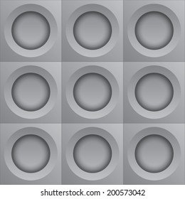 contemporary geometric seamless pattern