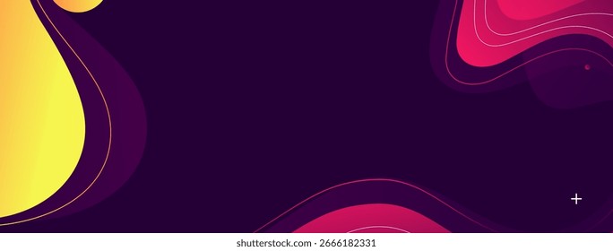 Fondo abstracto degradado contemporáneo con transiciones de color suaves perfectas para medios digitales e impresos