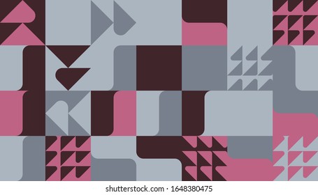 Contemporary graphic design of book vector cover mockup created in modernism and minimalistic brutalism style, purple palette 