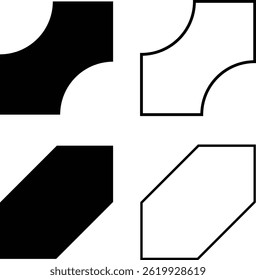 Contemporary graphic design elements bundle for all creative needs
