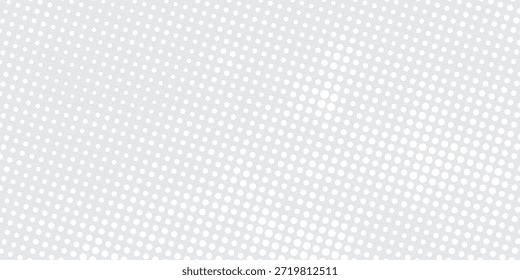 Fondo abstracto gris contemporáneo con puntos finos de semitono que forman una superficie texturizada suave. Perfecto para Plantillas, volantes y composiciones creativas modernas.