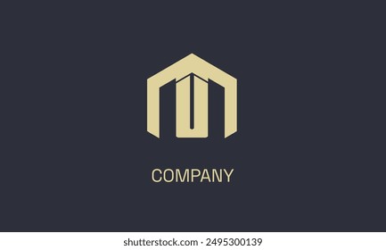 Contemporary House Logo Design Perfect for Real Estate Agencies, Property Management, Home Improvement Services, Residential Developments, and Housing Solution