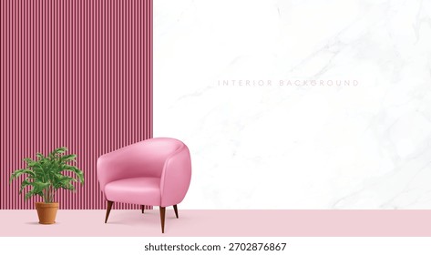 Fondo interior contemporáneo con Colores suaves