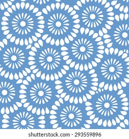 Contemporary Japanese pattern, bloom flower floral pattern design, vector template, abstract blossom fireworks