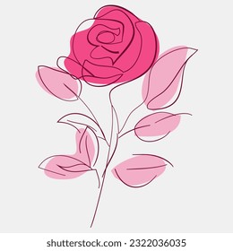 Afiches de arte de línea minimalista contemporáneo resumen formas orgánicas y diseños florales.