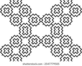 Contemporary Motif Pattern, can use for Decoration, Wallpaper, Carpet, Wrapping, Fashion, Bed Cover, Fabric, Tile, Background, etc. Vector Illustration