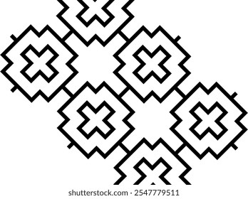 Contemporary Motif Pattern, can use for Decoration, Wallpaper, Carpet, Wrapping, Fashion, Bed Cover, Fabric, Tile, Background, etc. Vector Illustration
