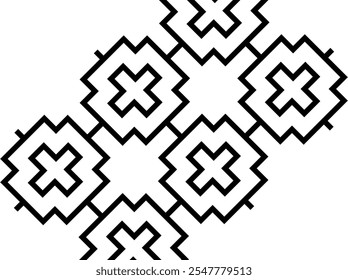 Contemporary Motif Pattern, can use for Decoration, Wallpaper, Carpet, Wrapping, Fashion, Bed Cover, Fabric, Tile, Background, etc. Vector Illustration