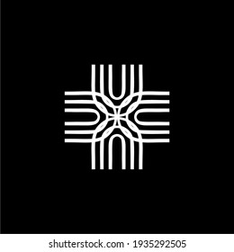 Patrón Motif Contemporáneo. Decoración contemporánea de interiores, exteriores, alfombras, textiles, prendas de vestir, tela, seda, tela, plástico, papel, envuelto, tapiz, fondo, etc. Ilustración vectorial 