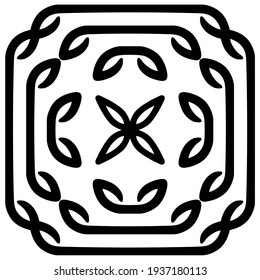 Contemporary Motif Pattern. Contemporary Decoration for Interior, Exterior, Carpet, Textile, Garment, Cloth, Silk, Tile, Plastic, Paper, Wrapping, Wallpaper, Background, Ect. Vector Illustration