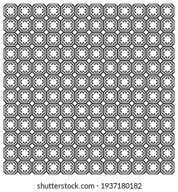 Patrón Motif Contemporáneo. Decoración contemporánea de interiores, exteriores, alfombras, textiles, prendas de vestir, tela, seda, tela, plástico, papel, envuelto, tapiz, fondo, etc. Ilustración vectorial