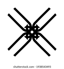 Patrón Motif Contemporáneo. Decoración contemporánea de interiores, exteriores, alfombras, textiles, prendas de vestir, tela, seda, tela, plástico, papel, envuelto, tapiz, fondo, etc. Ilustración vectorial