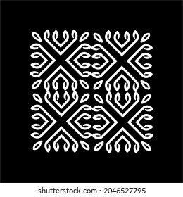 Patrón Motif Contemporáneo. Decoración contemporánea de interiores, exteriores, alfombras, textiles, prendas de vestir, tela, seda, tela, plástico, papel, envuelto, tapiz, fondo, etc. Ilustración vectorial