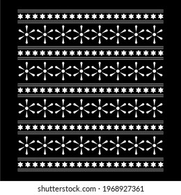 Contemporary Motifs Pattern. Decoration for Interior, Exterior, Carpet, Textile, Garment, Cloth, Silk, Tile, Plastic, Paper, Wrapping, Wallpaper, Pillow, Sofa, Background, Ect. Vector