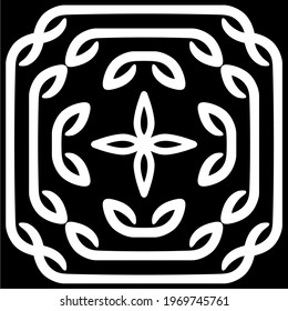 Contemporary Motifs Pattern. Decoration for Interior, Exterior, Carpet, Textile, Garment, Cloth, Silk, Tile, Plastic, Paper, Wrapping, Wallpaper, Pillow, Sofa, Background, Ect. Vector Illustration