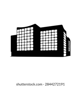 Contemporary office building featuring large glass windows and innovative architectural elements, emphasizing modern urban design.