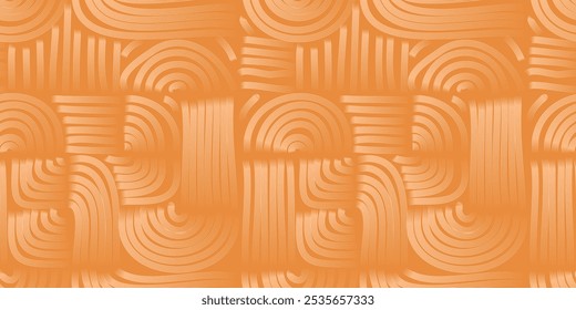 A contemporary pattern featuring abstract geometric shapes and organic brushstrokes. The minimalist design and neutral color palette 