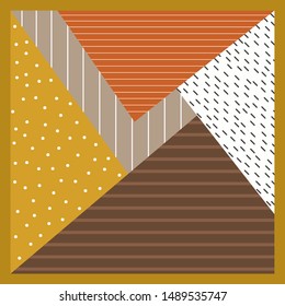 contemporary pattern for hijab design