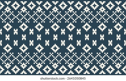 Contemporary Pixel Pattern for Fabric Printing with Retro Game Inspired Graphics and Bold Modern Layout Designed for Digital Artists and Surface Designers