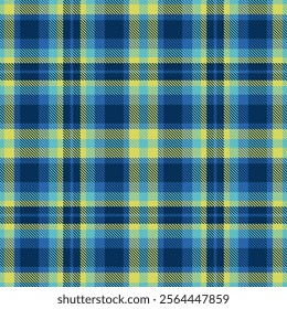 Contemporary plaid pattern in bright, cheerful colors. Perfect for modern textile production, decorative ribbons, or youthful clothing designs with energy.