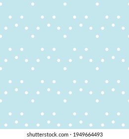 contemporary polka dot shapes seamless pattern on blue background. Modern exotic design for paper, cover, fabric, interior decor and other users