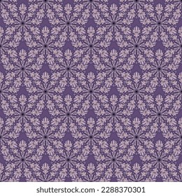 Contemporary seamless pattern. Decorative background in minimalist style. Vector illustration for textile, scrapbook, surface design.
