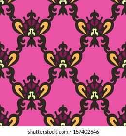 Contemporary seamless vector background