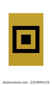 Contemporary Simple Geometric Art Print. Printable Colorful Wall Decor Poster. Abstract Geometric Wall Art Decoration