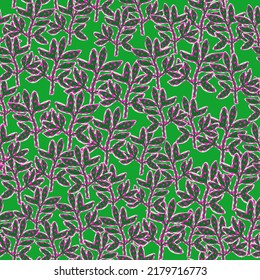 El patrón de hojas extrañas contemporáneas es fluido. Resumen de fondo de pantalla floral tropical. Plantas de flores creativas con un fondo de pantalla interminable. Impresión botánica moderna. Diseño para tela, impresión textil, envoltura, cubierta