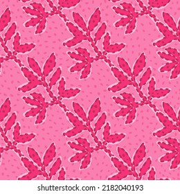El patrón de hojas extrañas contemporáneas es fluido. Resumen de fondo de pantalla floral tropical. Plantas de flores creativas con un fondo de pantalla interminable. Impresión botánica moderna. Diseño para tela, impresión textil, envoltura, cubierta