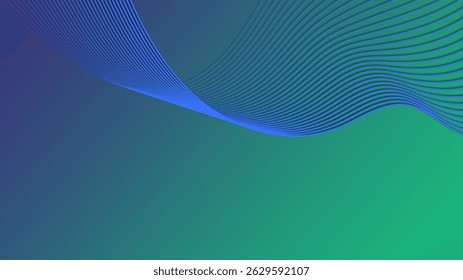 Design-Set für zeitgenössische Technologie-Cover. Luxuriöser Hintergrund mit blauem Linienmuster (Guilloche-Kurven). Premium Vektor Tech-Hintergrund für Business-Layout, digitales Zertifikat, 
