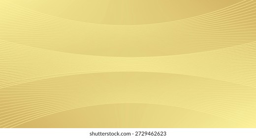Conjunto de design de tampa de tecnologia contemporânea. Padrão de linha de fundo de ouro de luxo (curvas guilhochadas).