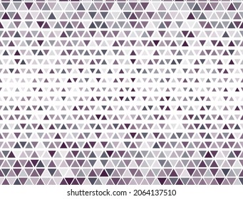 Contemporary triangles halftone backdrop. Fade triangular shapes cover backdrop. Random triangles halftone shapes.