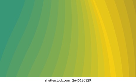 Contemporary Tri-Color Blend: Fluid Gradient Transitions Across Distinct Panels of Warm Yellow, Earthy Green, and Cool Teal – Enhance Your Projects with These Stylish Backgrounds.