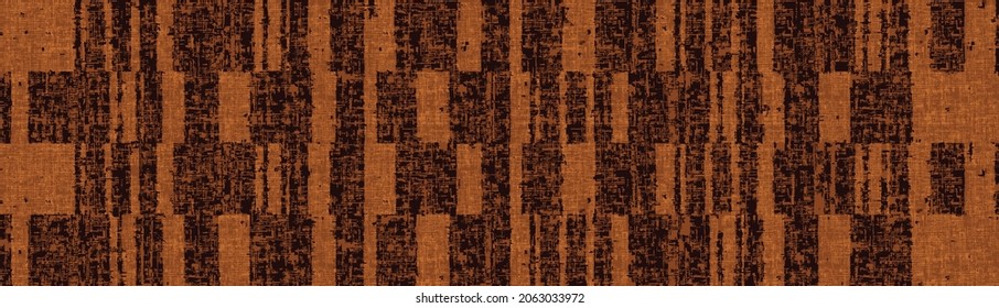 Arte vectorial contemporáneo. Alfombra de área vintage rústica de textura abstracta moderna de Weathered, corredor, diseño de patrones sin costura de bufanda. pared digital,
pintado de forma natural. Geométrico 
manto de línea. Vector 
