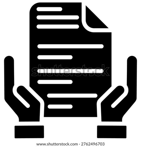 Content Authorization Icon Element For Design