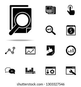 content check icon. Seo & Development icons universal set for web and mobile