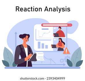 Content creation. Social media marketing and digital promotion campaign. Content marketing, data visualization and optimization. Creative process. Flat vector illustration