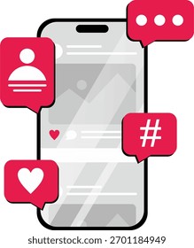 Criação de conteúdo e conceito de virtualização, Vida digital e comunicação