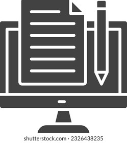 Content Creator Icon image. Suitable for mobile application.