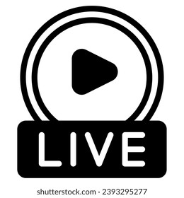 Content creator live object illustration