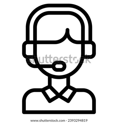 Content creator moderator object illustration