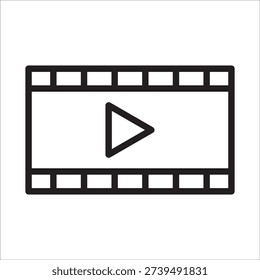 Content creator stock con outline vector