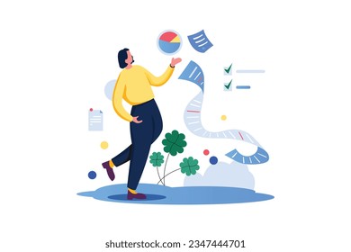 Content Creators - Flat Vector