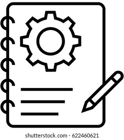 Content Development Vector Icon 