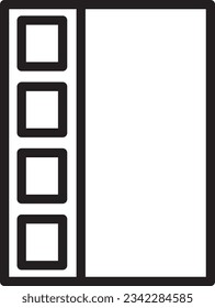 Content Edit Page Outline Icon
