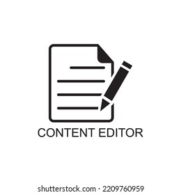content editor icon , file icon