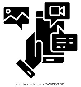 Content Icon Element For Design