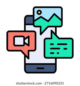 Elemento De Icono De Contenido Para Diseño